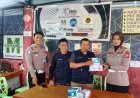 Polresta Bukittinggi Salurkan Masker untuk Lindungi Insan Media dari Kabut Asap